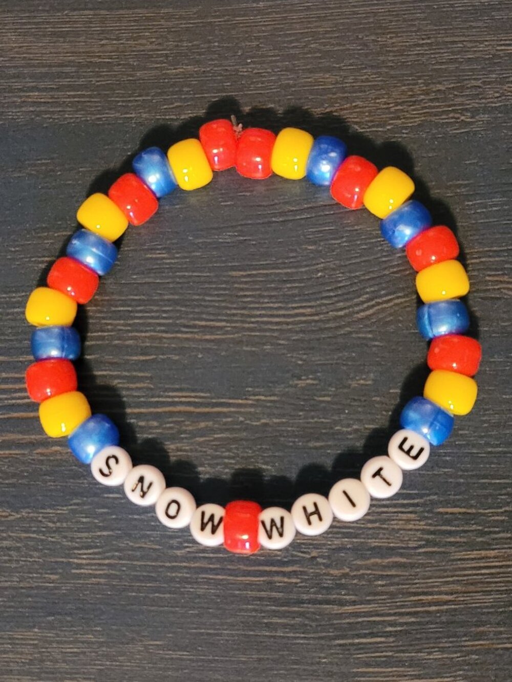 Disney Snow White Bead Bracelet